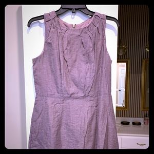 Loft Lavender Sleeveless Dress